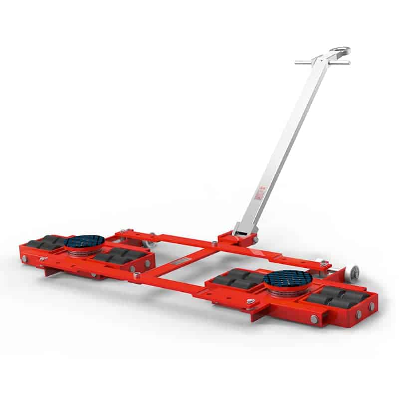 Heavy Duty Container Dolly - Steerable - Capacity: 30 tons